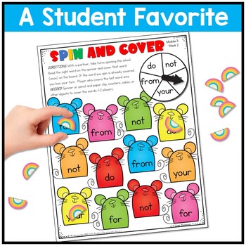 HMH Into Reading Structured Literacy Kindergarten Spin and Cover Center 3 HMH Into Reading Structured Literacy Kindergarten Spin and Cover Center 2