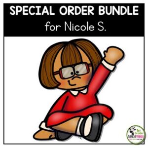 Custom BUNDLE for Nicole S.