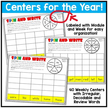 HMH Into Reading Structured Literacy Kindergarten Spin and Write Center 3 HMH Into Reading Structured Literacy Kindergarten Spin and Write Center 2