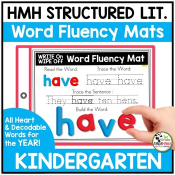 HMH Into Reading Structured Literacy Kindergarten Word Building Mats 1 HMH Into Reading Structured Literacy Kindergarten Word Building Mats