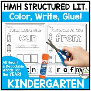 HMH Into Reading Structured Lit Kindergarten Color