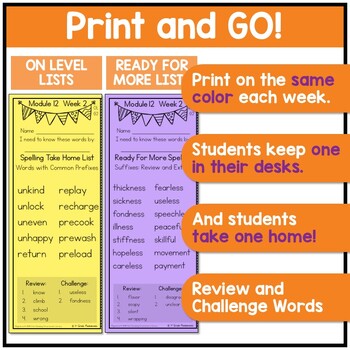 2nd Grade Spelling Lists aligned HMH Into Reading Structured Lit BUNDLE 2 2nd Grade Spelling Lists aligned HMH Into Reading Structured Lit BUNDLE 1