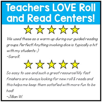 HMH Into Reading Structured Lit Kindergarten Roll and Read Centers 4 HMH Into Reading Structured Lit Kindergarten Roll and Read Centers 3