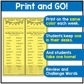 4th Grade Spelling Lists aligned with HMH Into Reading Structured Lit On Level 2 4th Grade Spelling Lists aligned with HMH Into Reading Structured Lit On Level 1