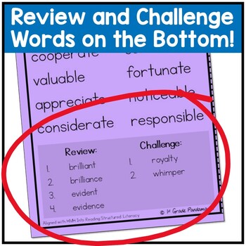 4th Grade Spelling Lists aligned HMH Into Reading Structured Lit Ready for More 3 4th Grade Spelling Lists aligned HMH Into Reading Structured Lit Ready for More 2