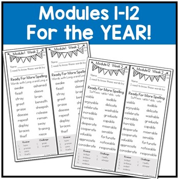 4th Grade Spelling Lists aligned HMH Into Reading Structured Lit Ready for More 4 4th Grade Spelling Lists aligned HMH Into Reading Structured Lit Ready for More 3