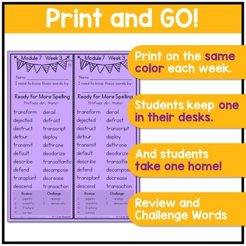 5th Grade Spelling Lists aligned HMH Into Reading Structured Lit Ready for More 2 5th Grade Spelling Lists aligned HMH Into Reading Structured Lit Ready for More 1
