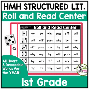 HMH Into Reading Structured Lit 1st Grade Roll and Read Centers 1 HMH Into Reading Structured Lit 1st Grade Roll and Read Centers