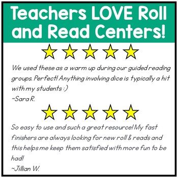 HMH Into Reading Structured Lit 1st Grade Roll and Read Centers 4 HMH Into Reading Structured Lit 1st Grade Roll and Read Centers 3