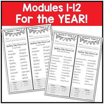 6th Grade Spelling Lists aligned with HMH Into Reading Structured Lit On Level 4 6th Grade Spelling Lists aligned with HMH Into Reading Structured Lit On Level 3