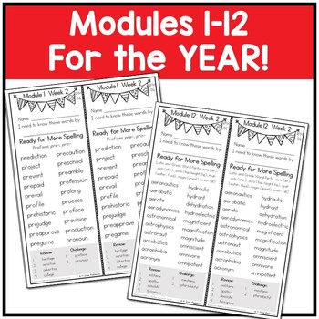 6th Grade Spelling Lists aligned HMH Into Reading Structured Lit Ready for More 4 6th Grade Spelling Lists aligned HMH Into Reading Structured Lit Ready for More 3