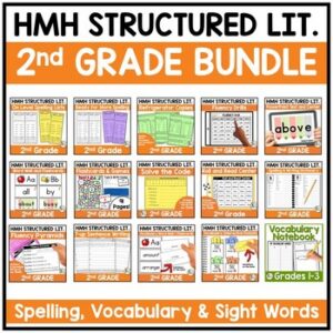 HMH Into Reading Structured Literacy-Aligned 2nd Grade BUNDLE