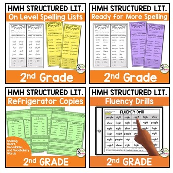 HMH Into Reading Structured Literacy-Aligned 2nd Grade BUNDLE 2 HMH Into Reading Structured Literacy-Aligned 2nd Grade BUNDLE 1