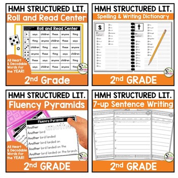 HMH Into Reading Structured Literacy-Aligned 2nd Grade BUNDLE 4 HMH Into Reading Structured Literacy-Aligned 2nd Grade BUNDLE 3