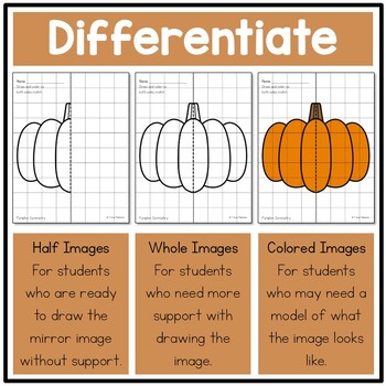 Fall Symmetry Lines of Symmetry Activities 1st, 2nd and 3rd Grades 2 2nd and 3rd Grades