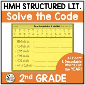 HMH Into Reading Structured Lit 2nd Grade Solve the Code