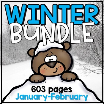 Winter Activities BIG BUNDLE for January-February 1 Winter Activities BIG BUNDLE for January-February