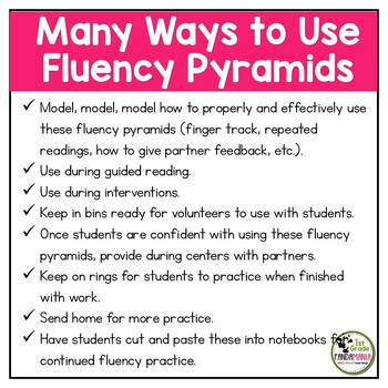 Reading Fluency Pyramids for Short Vowel Practice Science of Reading Aligned 4 Reading Fluency Pyramids for Short Vowel Practice Science of Reading Aligned 3