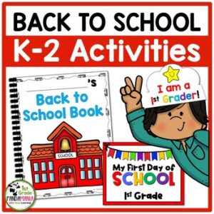 Back To School Literacy and Math Activities