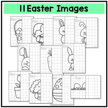 Easter Spring Activities Lines of Symmetry 1st, 2nd, 3rd Grade 3 3rd Grade
