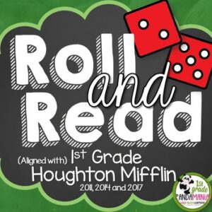 Journeys 1st Grade Roll and Read Sight Words Learning Centers aligned with HMH
