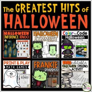 Halloween Math and Literacy BUNDLE of Greatest Hits