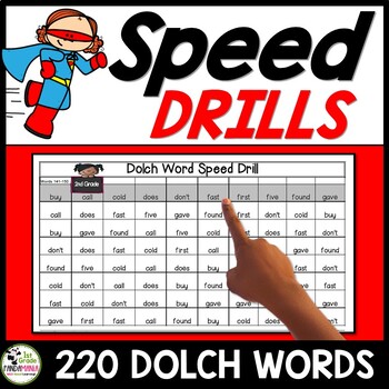 Sight Words Speed Drills for Fluency 1 Sight Words Speed Drills for Fluency