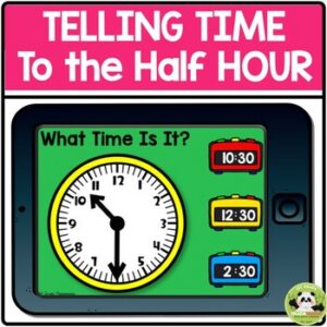 Telling Time To The HALF HOUR BOOM DECK