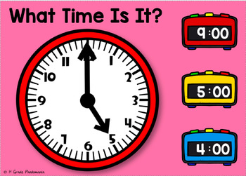 Telling Time to the Hour and Half Hour Instruction Practice BOOM BUNDLE 2 Telling Time to the Hour and Half Hour Instruction Practice BOOM BUNDLE 1