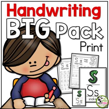 Handwriting ULTIMATE Pack! (Print/Traditional Manuscript) 1 Handwriting ULTIMATE Pack! (Print/Traditional Manuscript)