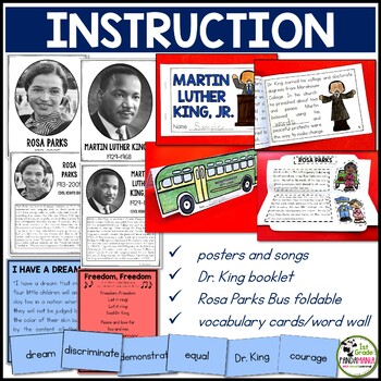 Dr. Martin Luther King Jr. with MLK Day and Civil Rights Movement Activities 3 Dr. Martin Luther King Jr. with MLK Day and Civil Rights Movement Activities 2