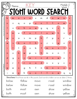 HMH Into Reading 2nd Grade Word Searches Sight Words (2020 Ed.) 4 HMH Into Reading 2nd Grade Word Searches Sight Words (2020 Ed.) 3