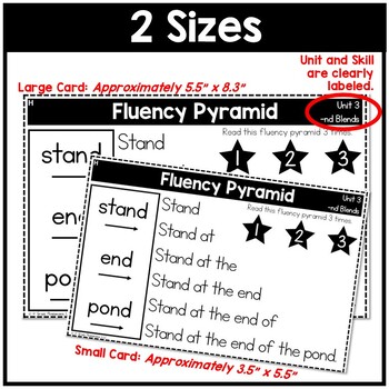 Fluency Pyramids Blends Short Vowel Phonics Science of Reading Aligned Unit 3 2 Fluency Pyramids Blends Short Vowel Phonics Science of Reading Aligned Unit 3 1
