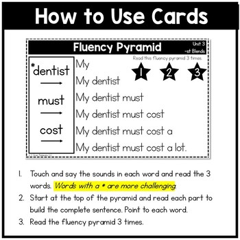 Fluency Pyramids Blends Short Vowel Phonics Science of Reading Aligned Unit 3 4 Fluency Pyramids Blends Short Vowel Phonics Science of Reading Aligned Unit 3 3