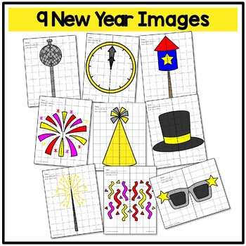 New Year Activities Lines of Symmetry 1st, 2nd, 3rd Grade 4 New Year Activities Lines of Symmetry 1st