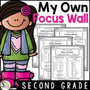 Journeys 2nd Grade Focus Wall Refrigerator Copies aligned with HMH Journeys