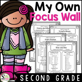 Journeys 2nd Grade Focus Wall Refrigerator Copies aligned with HMH Journeys 1 Journeys 2nd Grade Focus Wall Refrigerator Copies aligned with HMH Journeys