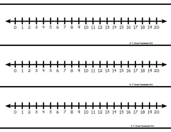 Number Line and Grids for the Wall and Student Desks 4 Number Line and Grids for the Wall and Student Desks 3