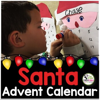 Advent Calendar: Santa Advent Activity December Calendar 1 Advent Calendar: Santa Advent Activity December Calendar