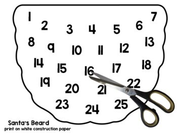 Advent Calendar: Santa Advent Activity December Calendar 3 Advent Calendar: Santa Advent Activity December Calendar 2