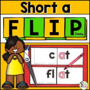 Short a Rhyming Word Family Phonics FLIP Books