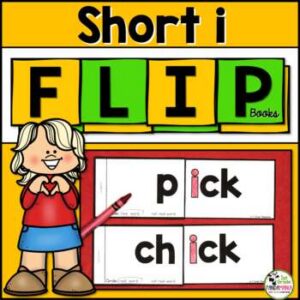 Short i Rhyming Word Family Phonics FLIP Books