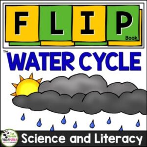 Water Cycle FLIP Book Science: Collection Evaporation Condensation Precipitation