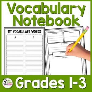 Vocabulary Activities Notebook (1st