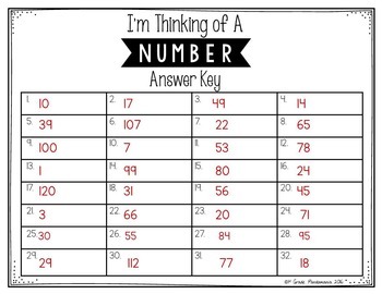 Making Inference Task Cards I'm Thinking of a Number 4 Making Inference Task Cards I'm Thinking of a Number 3