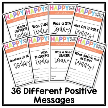 Positive Notes Home Happy Go Home Notes 36 New Messages 3 Positive Notes Home Happy Go Home Notes 36 New Messages 2