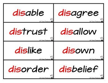 Prefixes and Suffixes Pocket Chart Literacy Centers Activity 3 Prefixes and Suffixes Pocket Chart Literacy Centers Activity 2