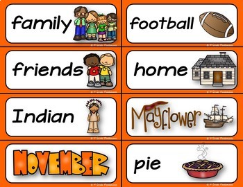 Four Seasons Word Walls (Kindergarten, 1st and 2nd Grades) 3 Four Seasons Word Walls (Kindergarten