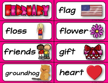 Four Seasons Word Walls (Kindergarten, 1st and 2nd Grades) 4 1st and 2nd Grades) 1