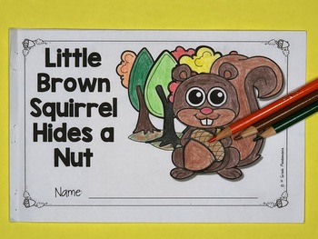 Reading Fluency Fall Activity Little Brown Squirrel Puppet Book 4 Reading Fluency Fall Activity Little Brown Squirrel Puppet Book 3